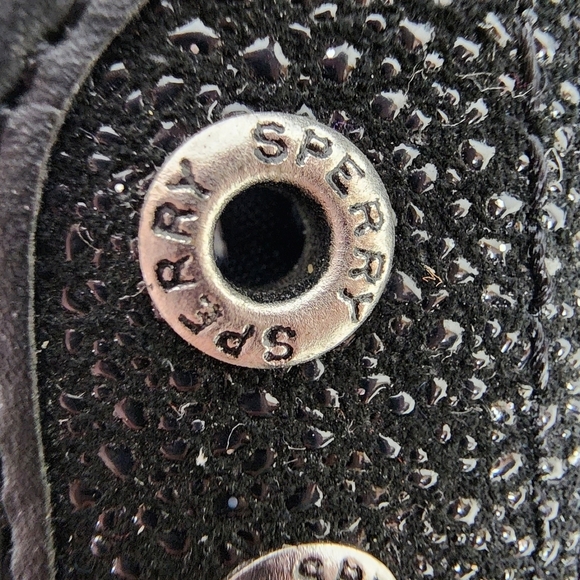 Sperry Top-Siders Seacoast Black Caviar  Lace Up Sneaker Size 7 - Picture 8 of 16